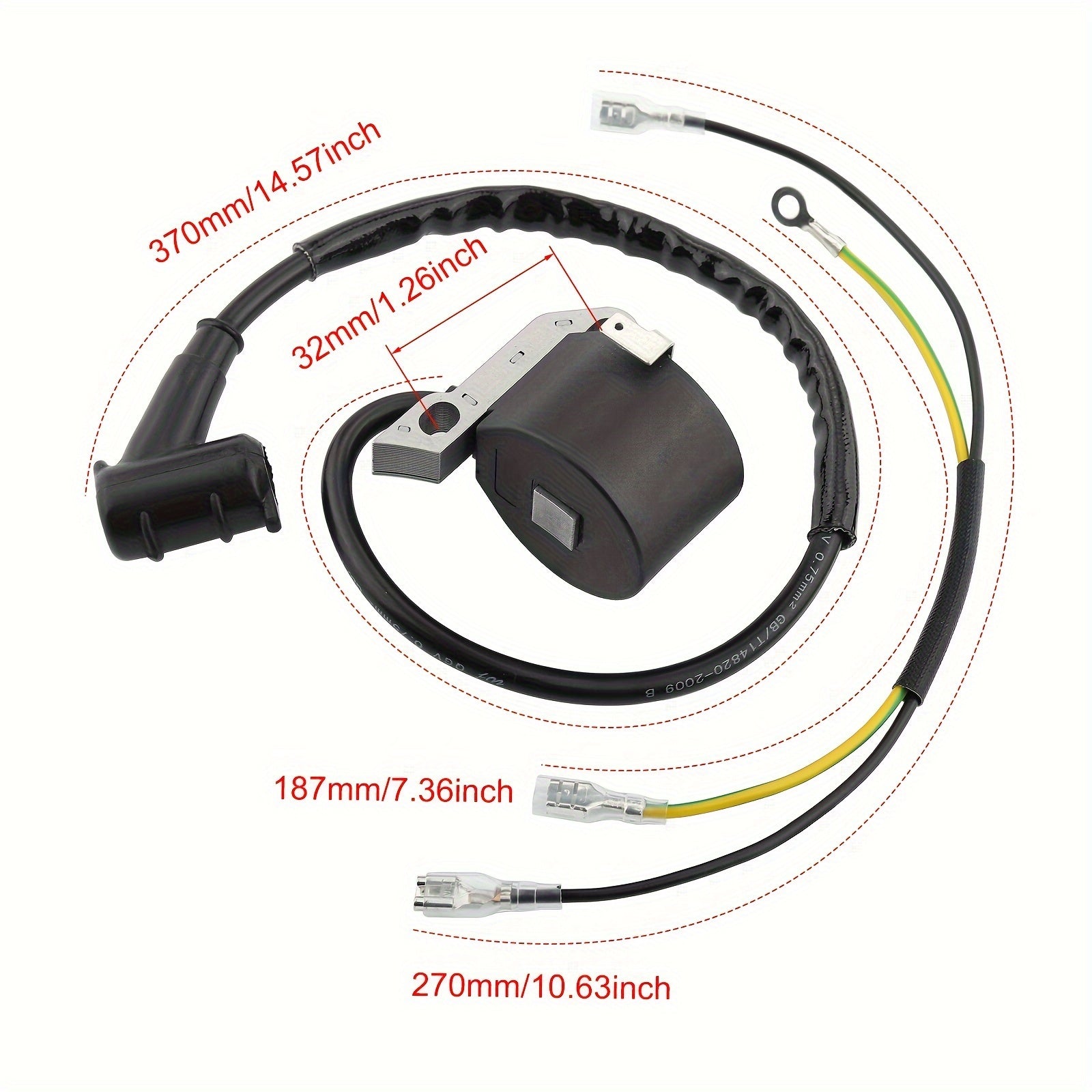 Hipa 4203 400 1301 Ignition Coil For Stihl BR320 BR340 BR380 BR400 BR420 Blower