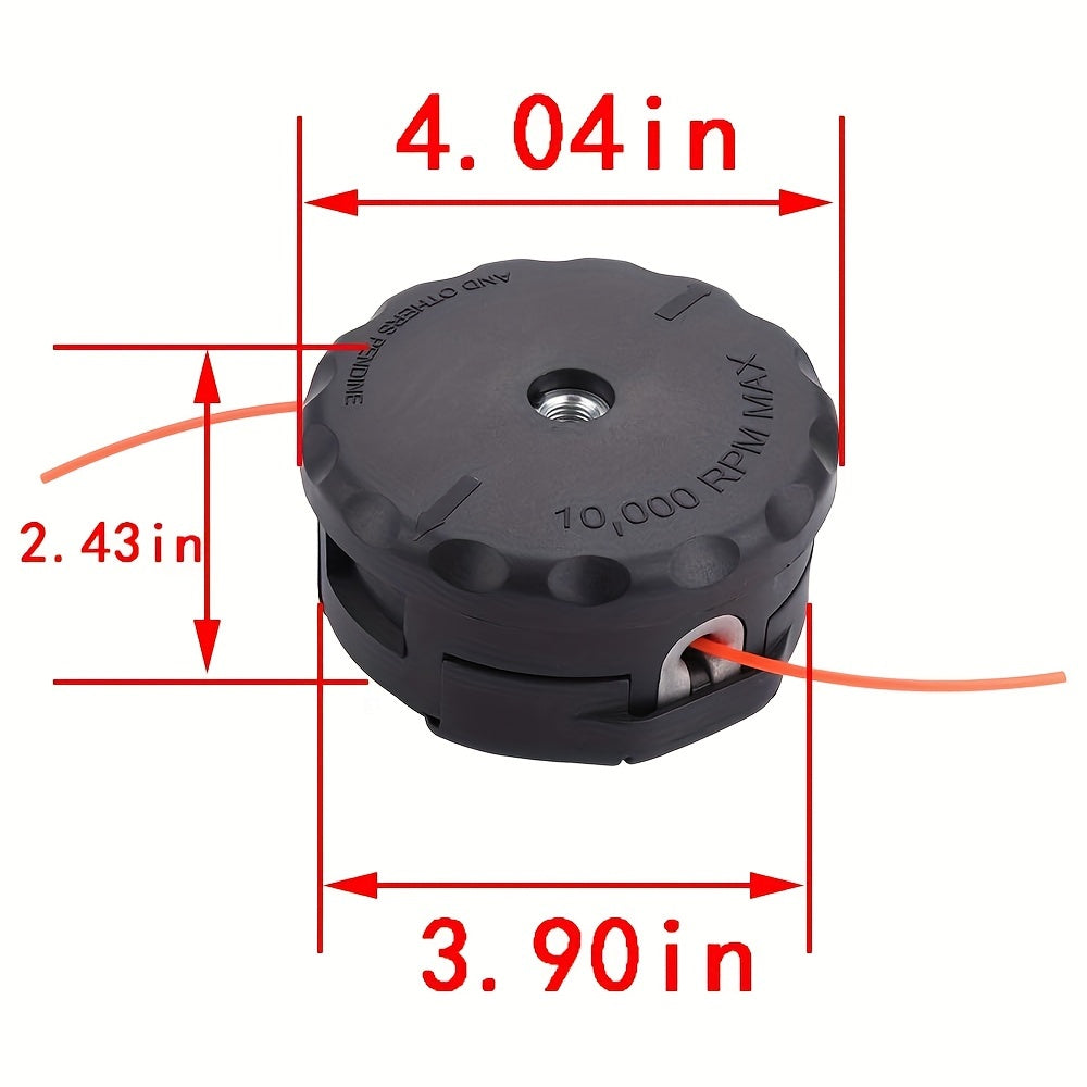 400 Trimmer Head Kit - Compatible with Shindaiwa 22T, C230, C242, C2510, T195s, T220, T222,T230, T231, T230s,  Echo SRM-2620, Speed-Feed Technology, Easy Line Loading, Durable Construction, and Universal Fit for Efficient Trimming and Edging