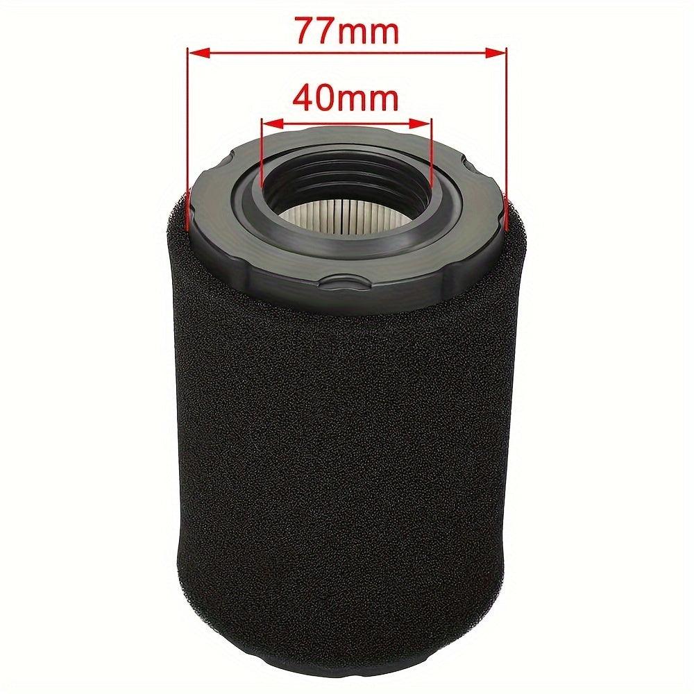 1pc Hipa 594201 Air Filter Replacement For Briggs & Stratton Engines 31E677 31E777 31G707 31G777, High-Performance Durable Filter With Foam Pre-Filter, Lawn Mower Engine Parts â Dimensions 77mm X 40mm