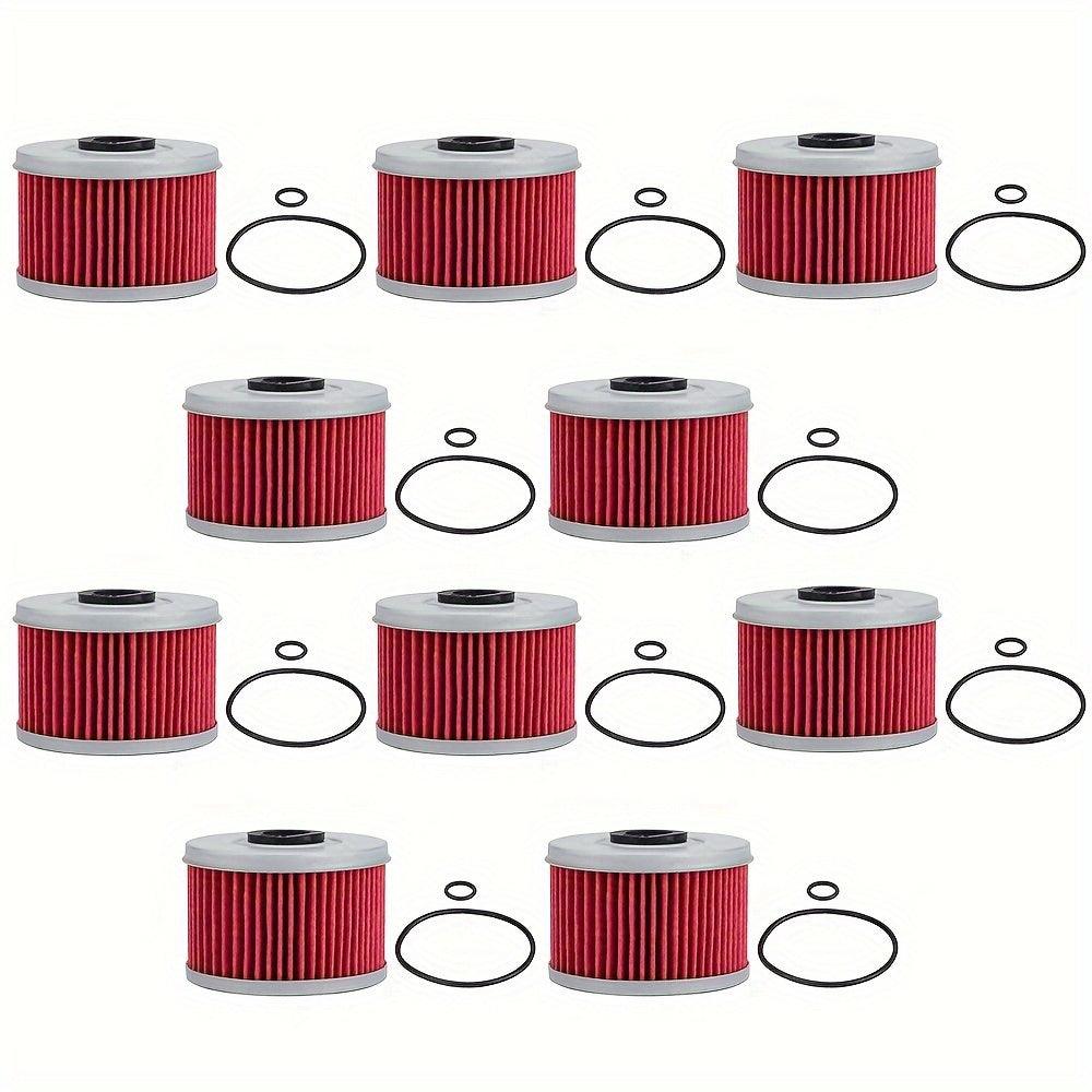 10pcs Hipa HF113 Air Filters For Honda For ATC250ES For ATC350X For T-RX250 For T-RX300 For T-RX350 W/Cover O-Rings
