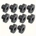 10pcs Hipa Universal Gas Fuel Tank Grommet Bushings - Durable Rubber Material, Fits Tractor, Lawn Mower, Generator - Gasoline-Powered Equipment Accessories