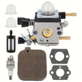 120 0606 High-Performance Carburetor Kit by Hipa - Compatible with Stihl BG45 BG46 BG55 BG65 BG85 SH55 SH85 Leaf Blowers - Gasoline-Powered, Easy Installation, and Improved Engine Efficiency
