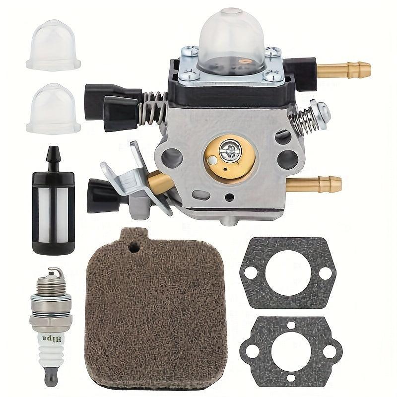120 0606 High-Performance Carburetor Kit by Hipa - Compatible with Stihl BG45 BG46 BG55 BG65 BG85 SH55 SH85 Leaf Blowers - Gasoline-Powered, Easy Installation, and Improved Engine Efficiency