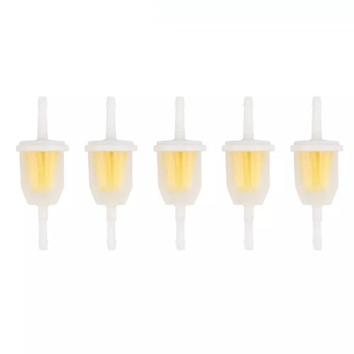 12pcs Hipa Fuel Filters for Yamaha KOHLER TORO Golf Cart Motorcycles Lawnmowers 1/4" and 5/16" ID