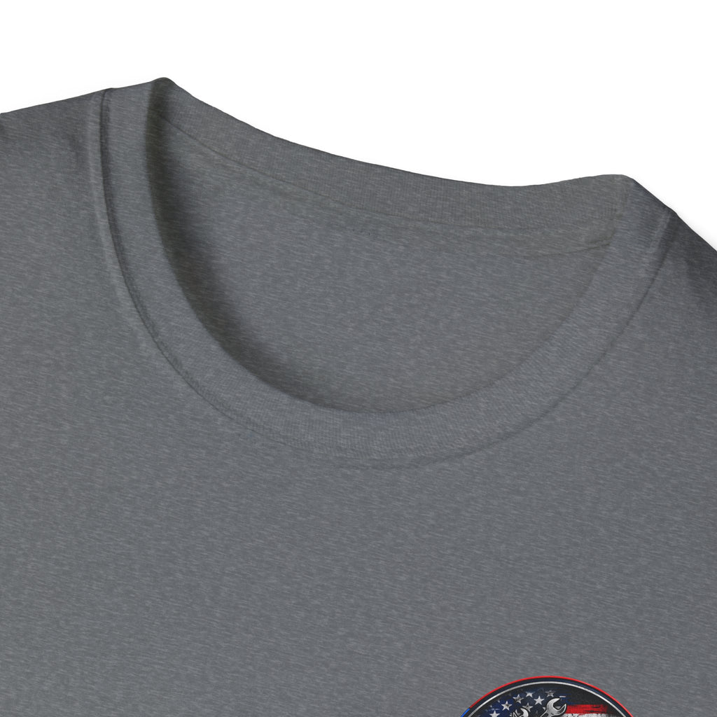 The Small Engine Guy T-Shirt | Tractor Logo, American Flag