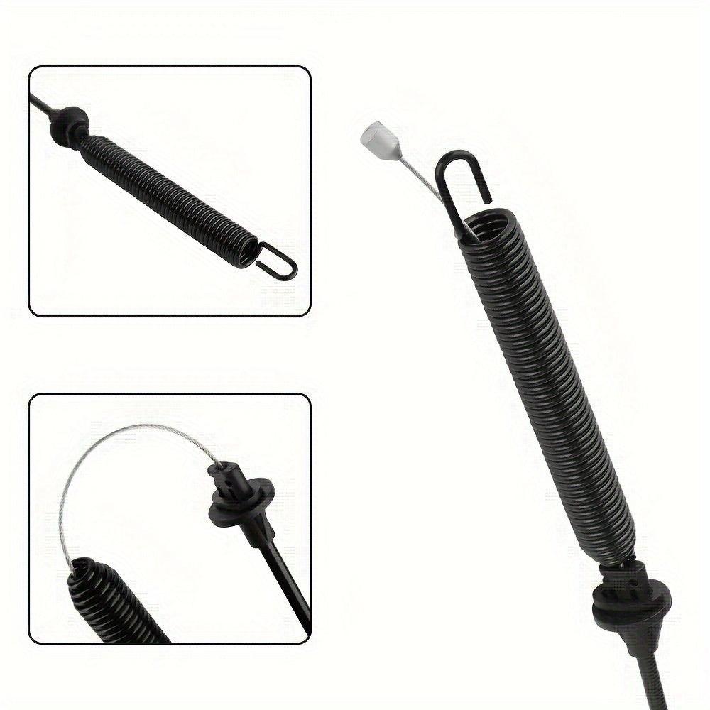 1pc Hipa 532175067 Lawn Tractor Control Cable Replacement, 76.9 Inches, Compatible With Ryobi HDK19H42, Craftsman 917270750, 917271910, 917274761 Mower Models