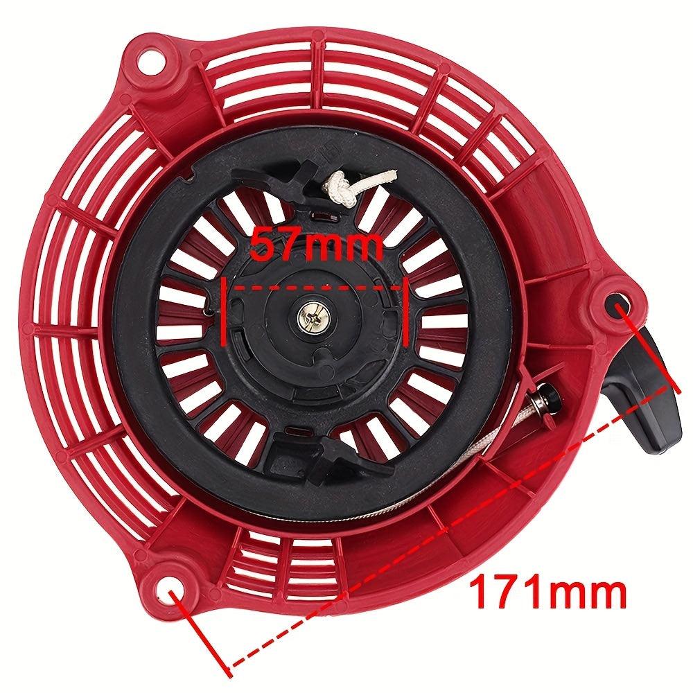 1pc Hipa Recoil Starter Assembly - Gasoline-Powered, Compatible with Honda GCV160A GCV160LA GCV160LA0 GSV190A Engines, Fits HRB216 HRC216K2 HRC216K3 Lawn Mowers, Easy Start, Reliable Performance