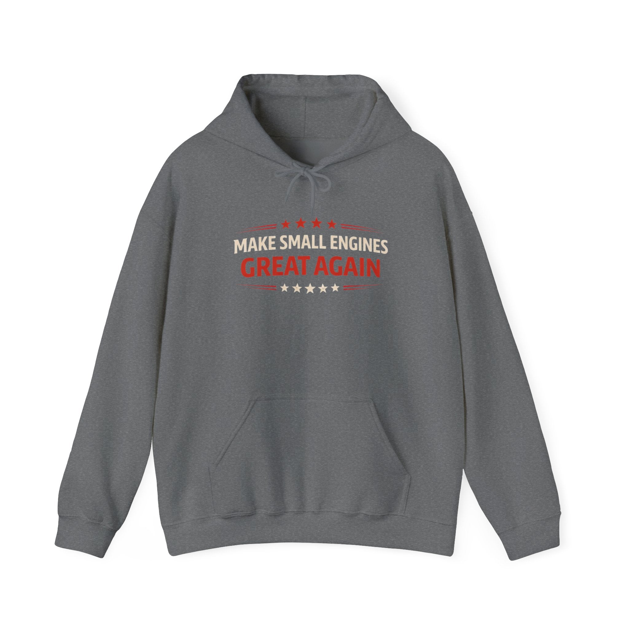Make Small Engines Great Again Hoodie | Retro Stars Engine Repair Shirt