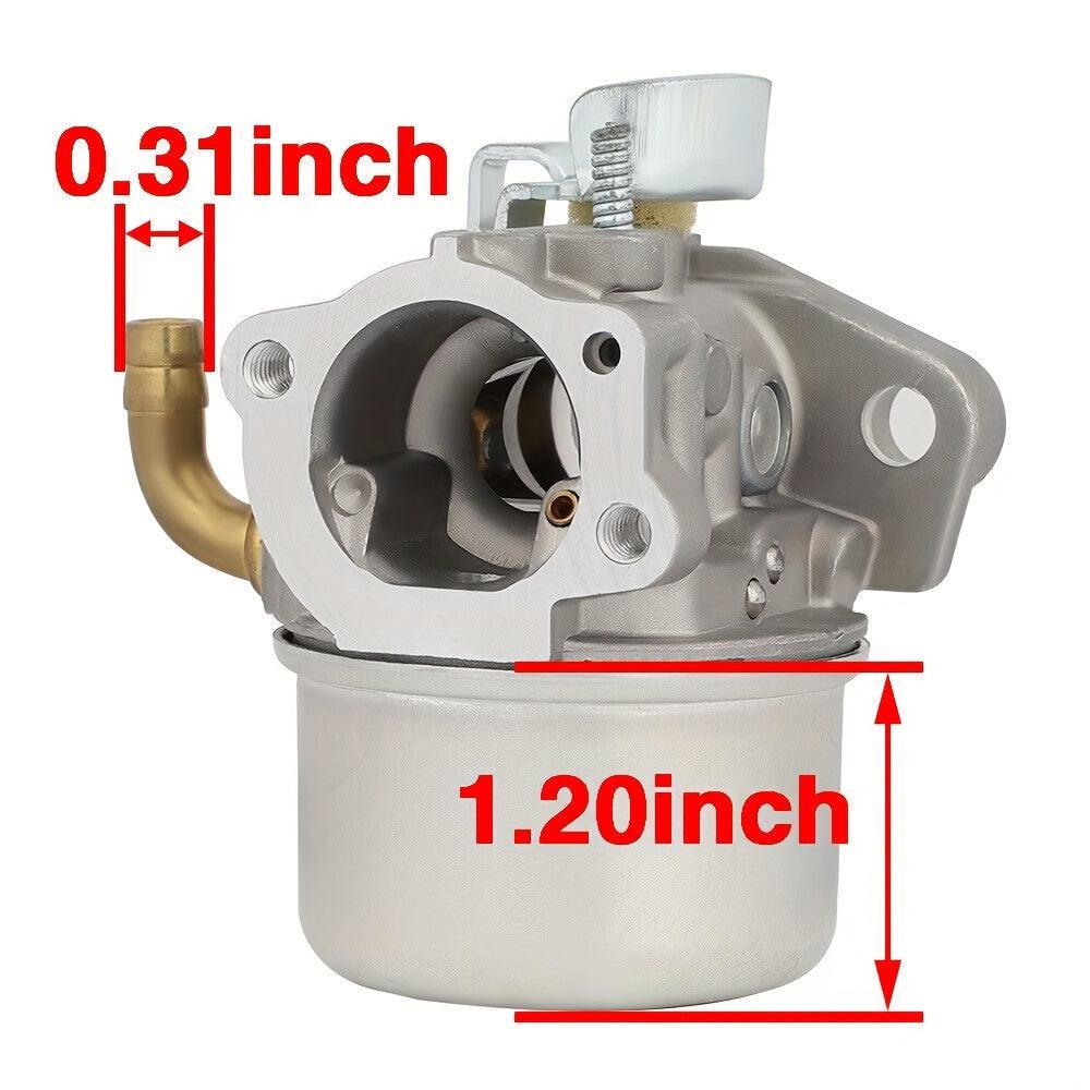 1set Hipa 798653 Carburetor Replacement For Briggs & Stratton Engines, Fits Models 110402, 110417, 110432, 120202, 120212, High-Performance With Mounting Gaskets & Fuel Tube, Size 0.96-inch By 1.38-inch