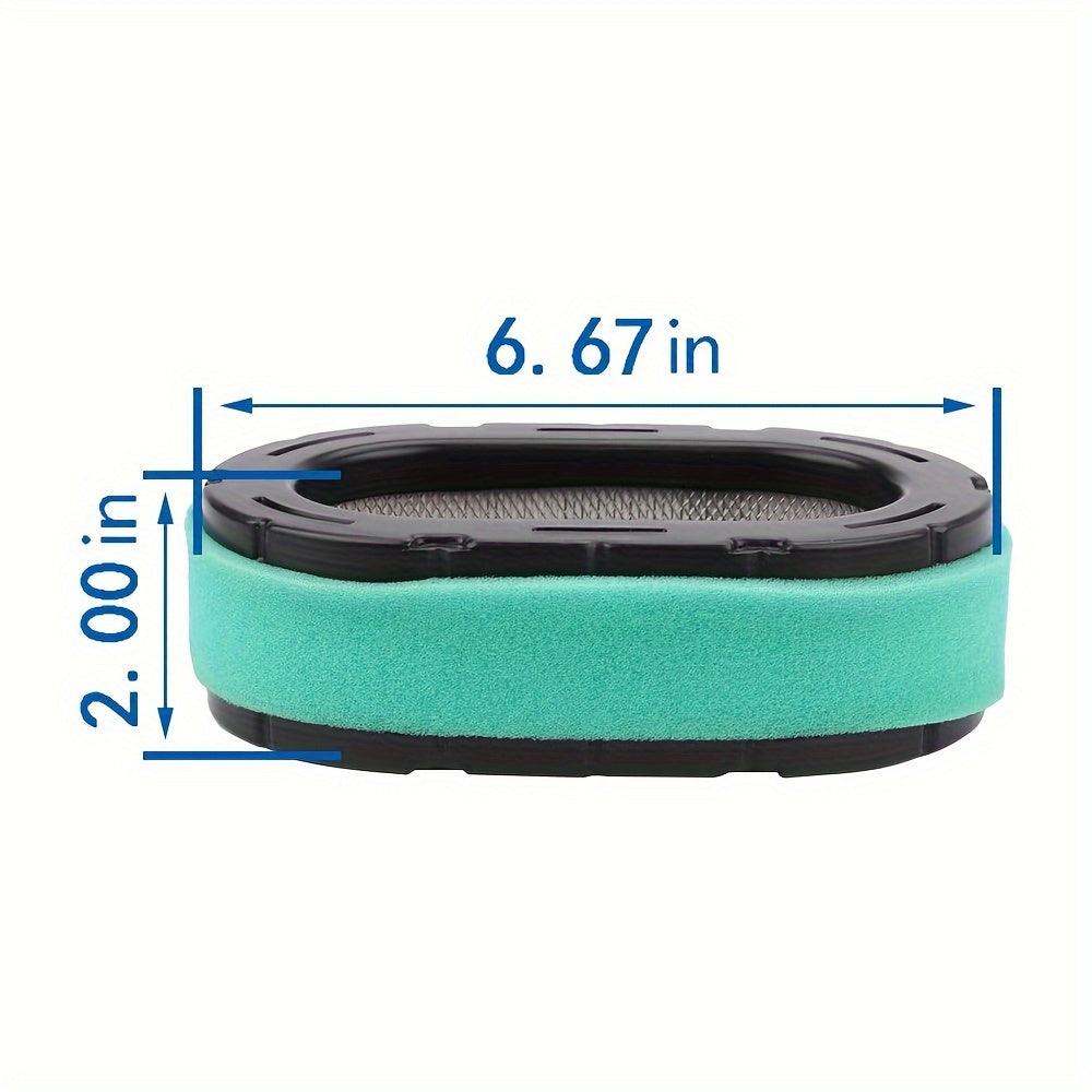 2pcs Hipa Air Filter Replacement, Compatible with Kohler KT600 KT610 KT620 KT715 KT725 Engines, Dimensions 5.06x4.00x2.50 inches, Durable Engine Protection, Easy Install Lawn Mower Parts
