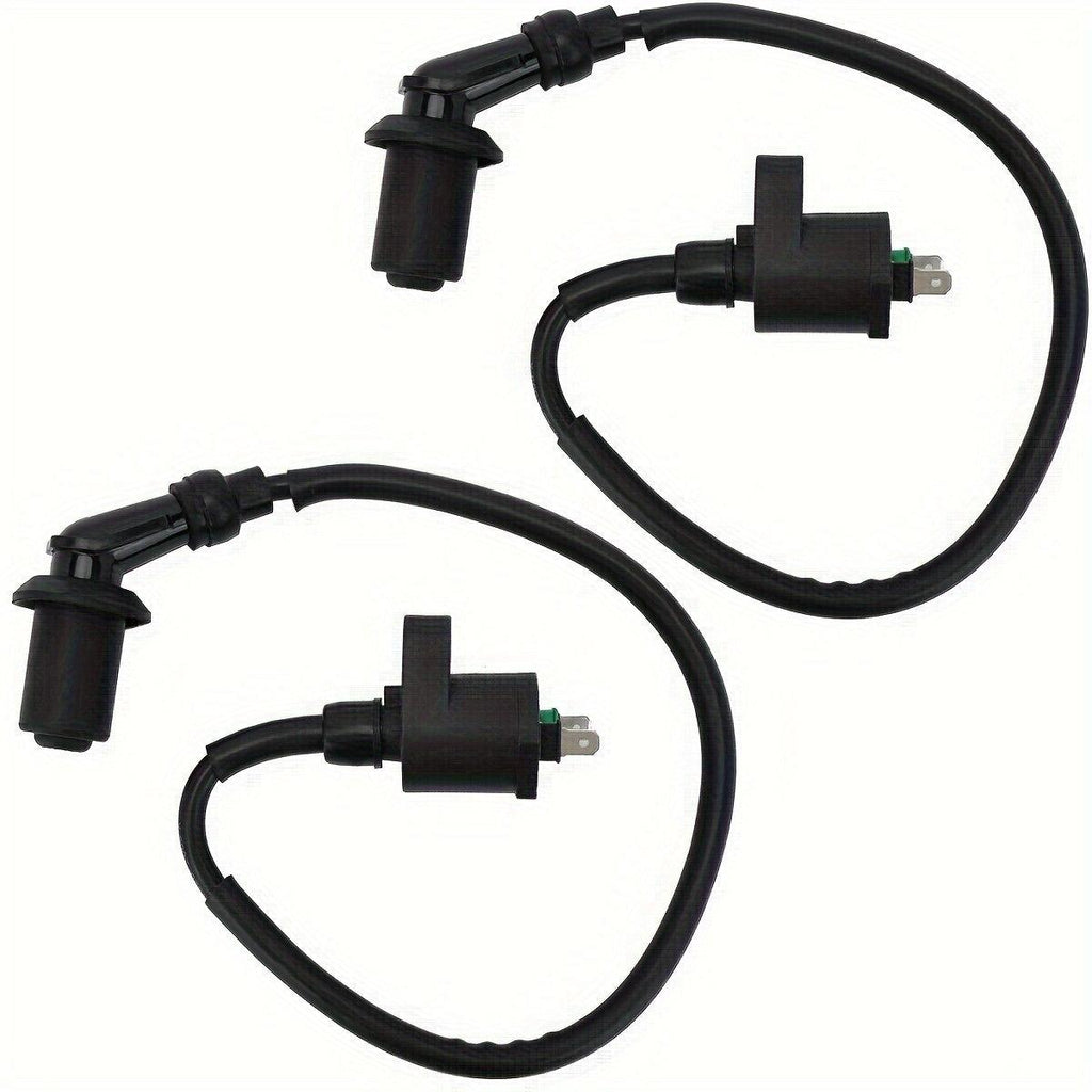 2pcs Hipa GY6 High Performance Racing Ignition Coils For Chinese 50cc 80cc 90cc 110cc 125cc 150cc GY6 139QMB 152QMI 157QMJ Moped Scooter ATV Go Kart Pit Dirt Bike
