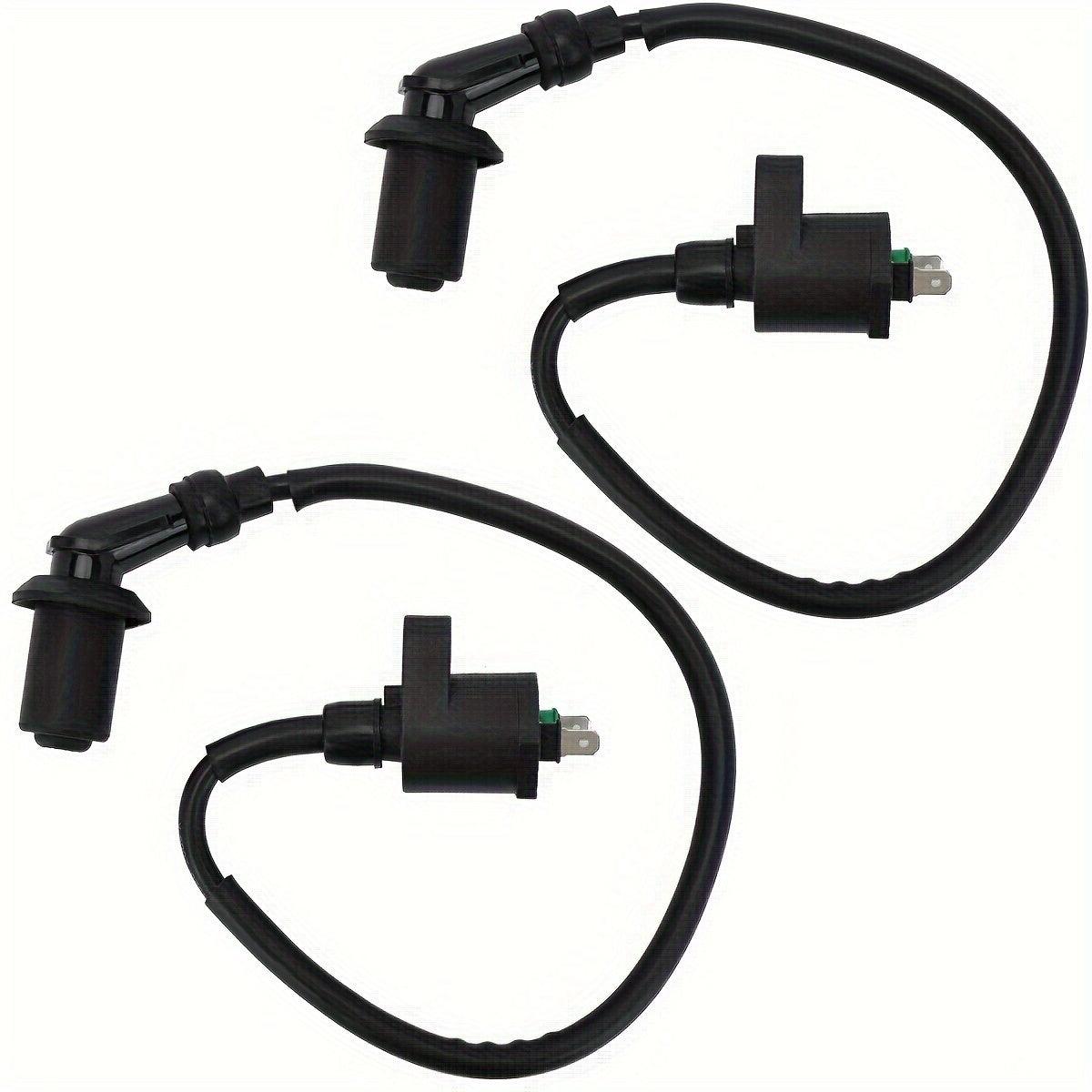 2pcs Hipa GY6 High Performance Racing Ignition Coils For Chinese 50cc 80cc 90cc 110cc 125cc 150cc GY6 139QMB 152QMI 157QMJ Moped Scooter ATV Go Kart Pit Dirt Bike