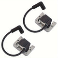 2pcs Hipa Ignition Coil 24 584 201-S Compatible With Kohler CH18 CH20 MTD 2054F 2260F Craftsman 917250482 Lawn Mowers, 55.5mm X 72mm Replacement Part