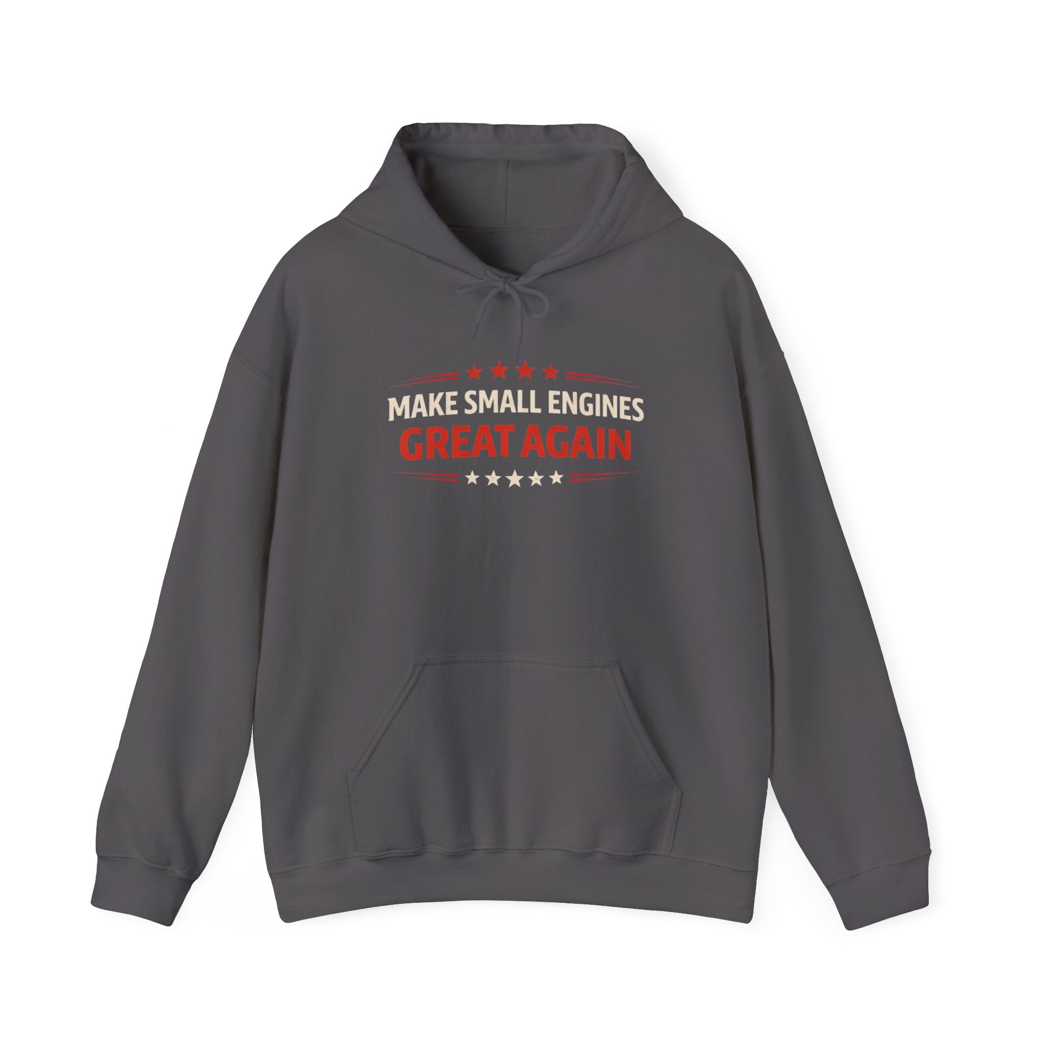 Make Small Engines Great Again Hoodie | Retro Stars Engine Repair Shirt