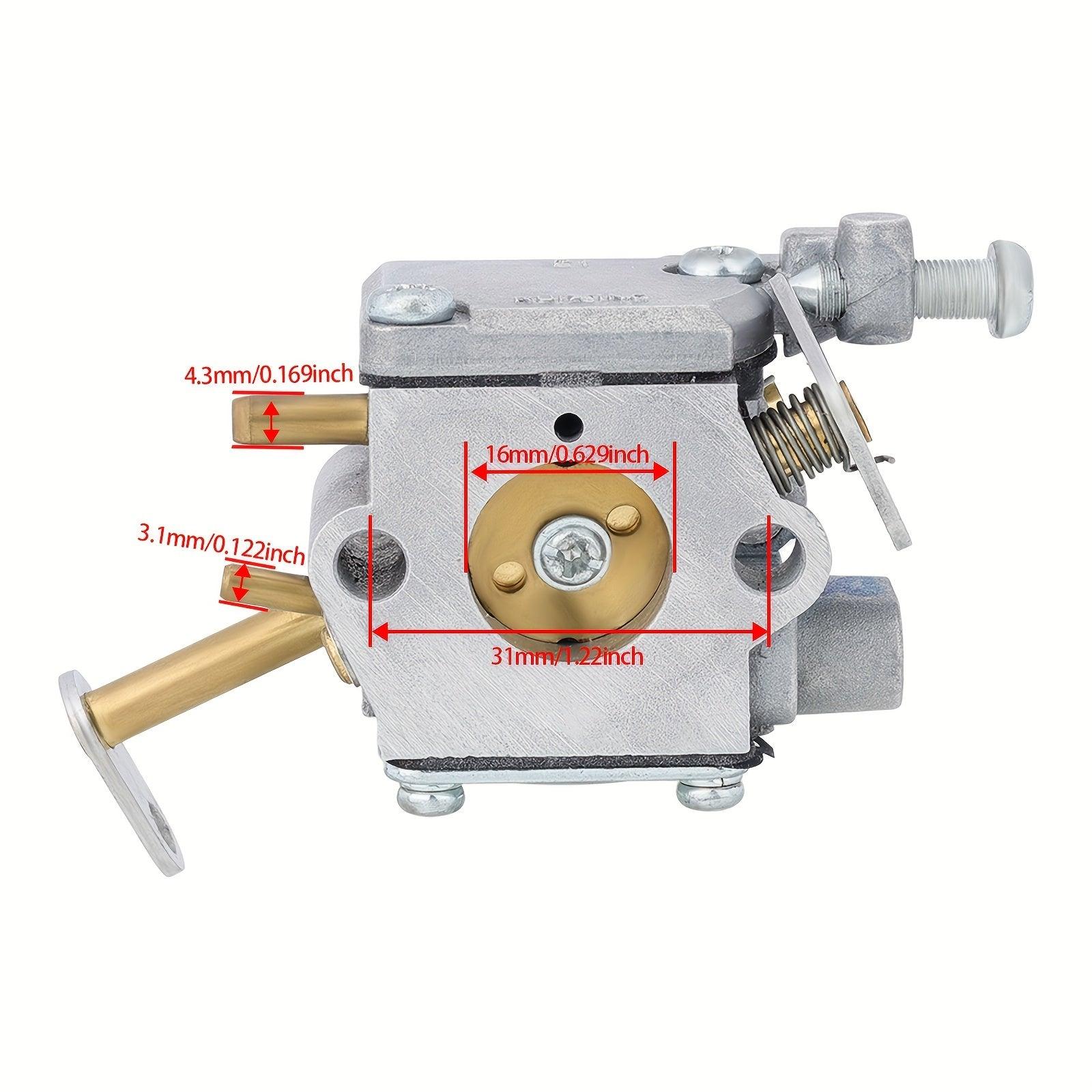 33cc Chainsaw Carburetor Kit - Smooth Performance and Reliable Starts for Homelite Ranger - Replaces A09159A, Compatible with 000998271, Genuine Hipa UT-10926 Product Code