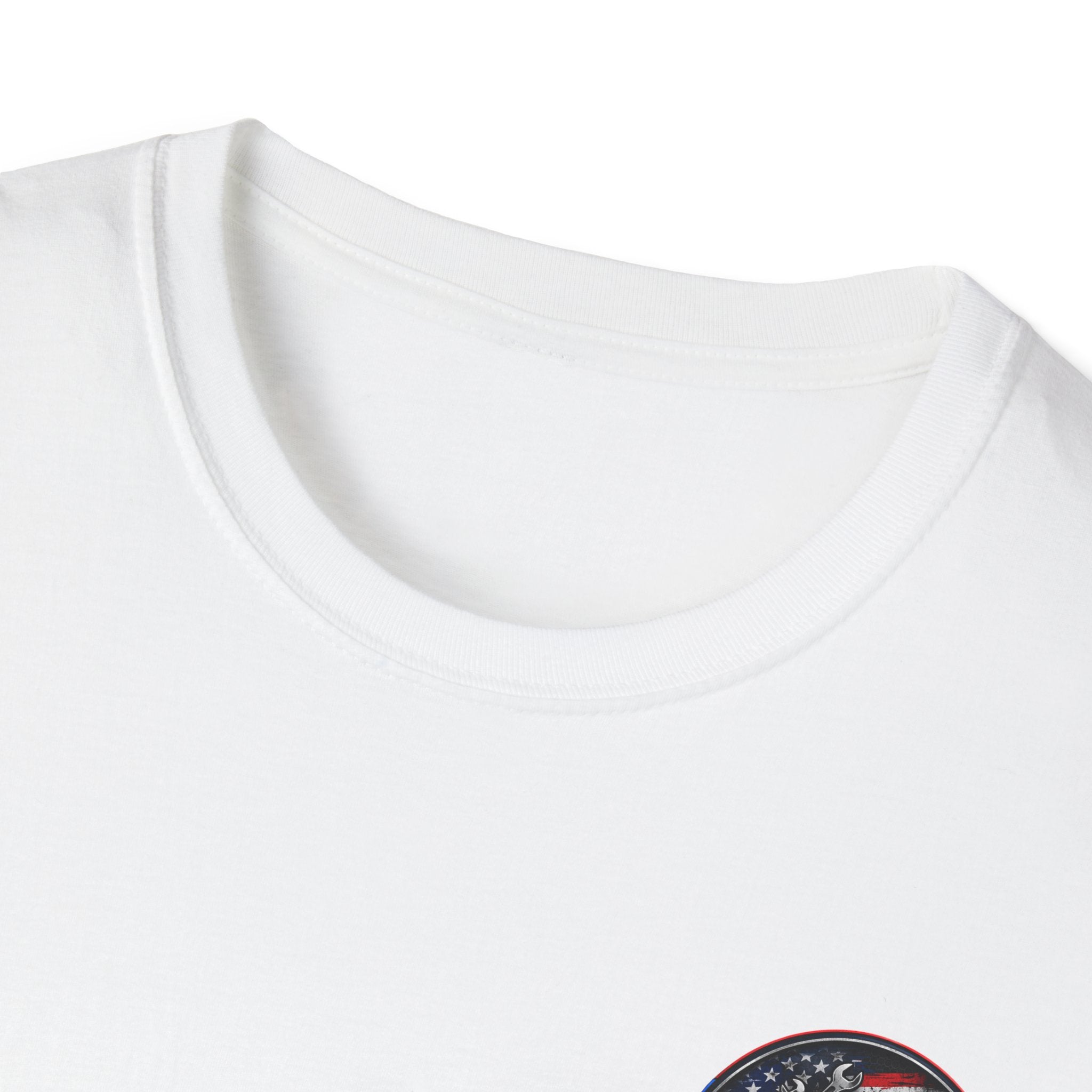 The Small Engine Guy T-Shirt | Tractor Logo, American Flag
