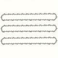 3pcs Hipa 14 Inch Bar.050 Gauge 3/8 Pitch 52DL Chainsaw Chain For Ryobi RY3714 RY40503 RY4 Chainsaw