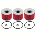 3pcs Hipa HF401 Oil Filters For Kawasaki Engine KZ700A ZX550 ZL900A ZX1000
