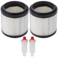 4 Packs Hipa 7080369 Air Filters 2530009 Fuel Filters For Polaris ATV 92.46gal 105.67gal Big Boss 250 4X4 Sportsman 600 700
