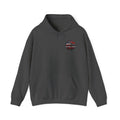 The Small Engine Guy logo Hoodie | American flag mechanic emblem