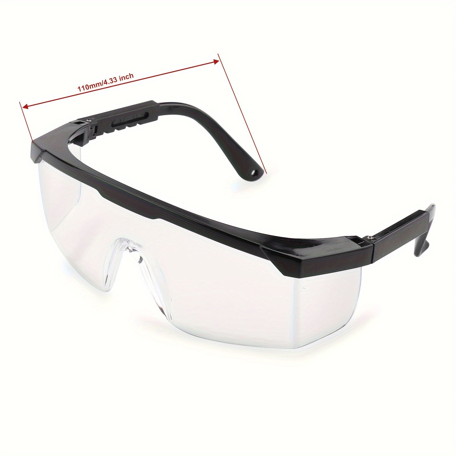 12 Pairs Hipa Glasses Clear Black Frame with Anti-Scratch Anti Fog Z87