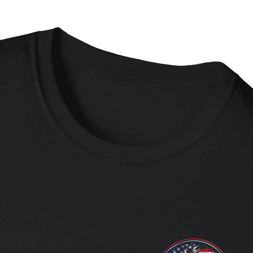 The Small Engine Guy T-Shirt | Tractor Logo, American Flag