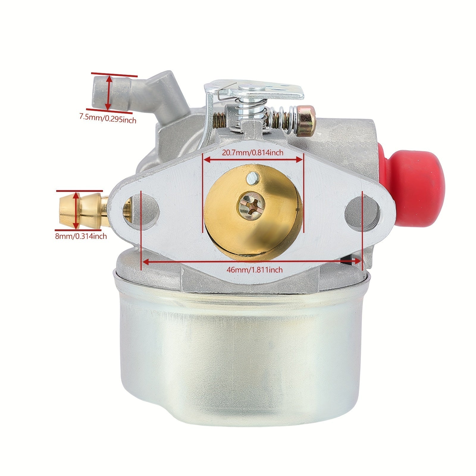 Hipa 640025C Carburetor Kit For Tecumseh OHH60 OHH55 OHH50 5.5 6.0 6.5 HP 640014 640004 Engine
