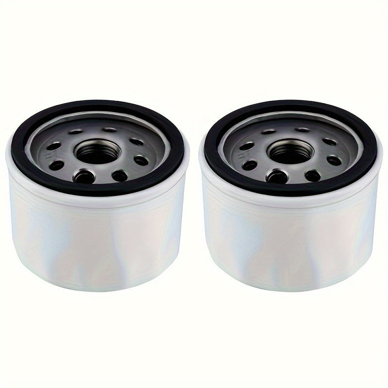 2pcs High-Performance Hipa Oil Filter Kit - Compatible with Kawasaki FX600V FR691V FR730V FR651V FR541V Lawn Tractors, Premium Filtration, Easy Installation, and Long-Lasting Protection