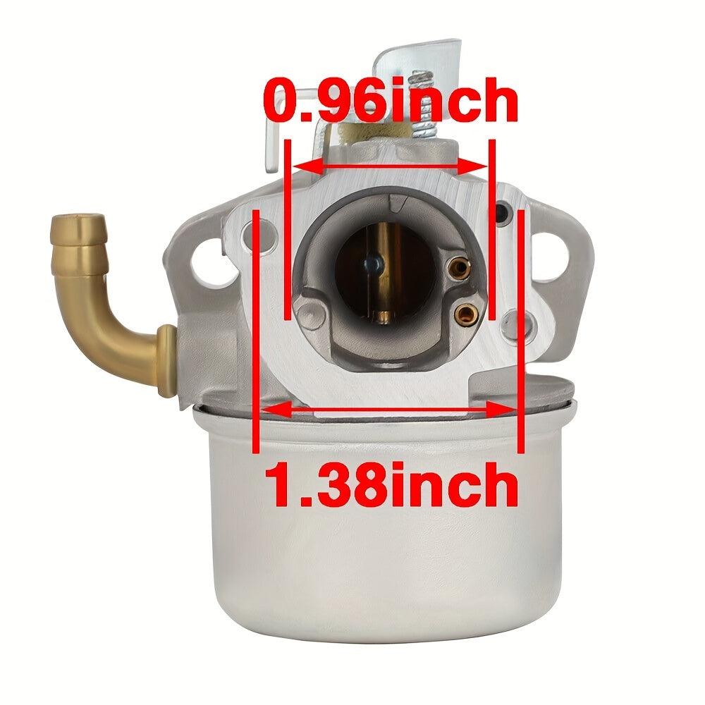 1set Hipa 798653 Carburetor Replacement For Briggs & Stratton Engines, Fits Models 110402, 110417, 110432, 120202, 120212, High-Performance With Mounting Gaskets & Fuel Tube, Size 0.96-inch By 1.38-inch