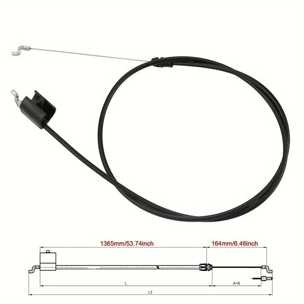 Hipa 532440934 Control Cable for HUSQVARNA 6021P Lawn Mower