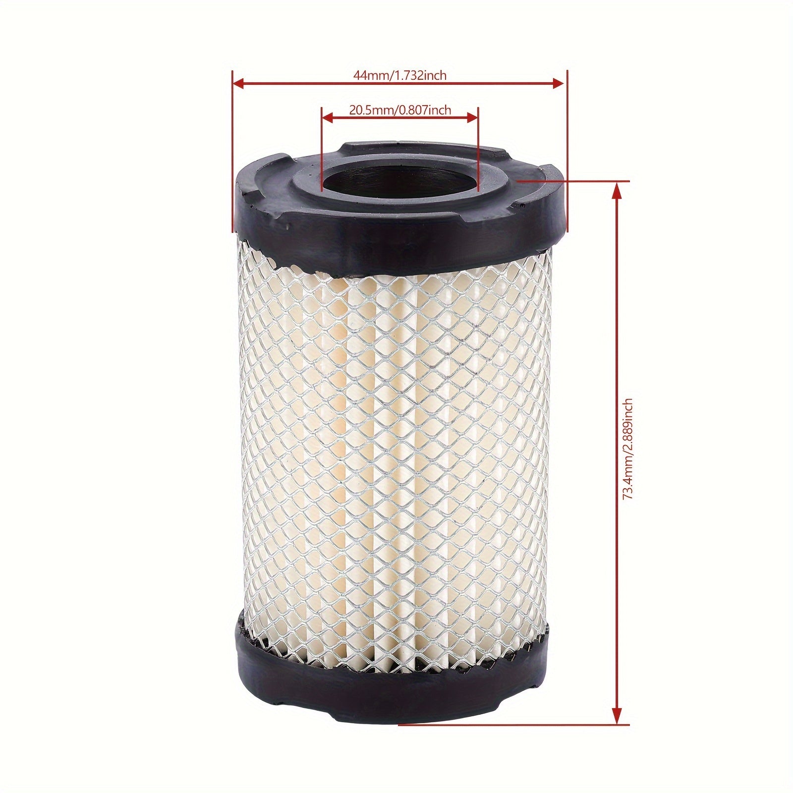 3-Pack Hipa High-Performance Air Filter Set - Compatible with Tecumseh, Sears, & Oregon 10096, 63087A, 30-301 Engines - Ensures Smooth Operation & Longevity