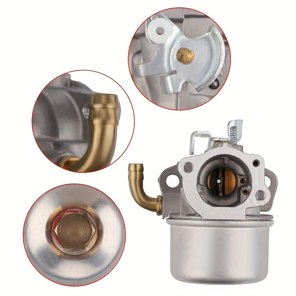 1set Hipa 798653 Carburetor Replacement For Briggs & Stratton Engines, Fits Models 110402, 110417, 110432, 120202, 120212, High-Performance With Mounting Gaskets & Fuel Tube, Size 0.96-inch By 1.38-inch