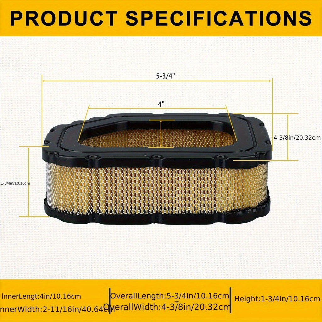 32 083 03-S High-Quality Air Filter - Precise Fit for MTD 17AF2ACS004, 17AF2ACP977, Troy-Bilt TB2450, and Yard Man 13BP605H755 Lawn Mowers - Authentic Hipa Replacement Part Ensures Optimal Engine Performance