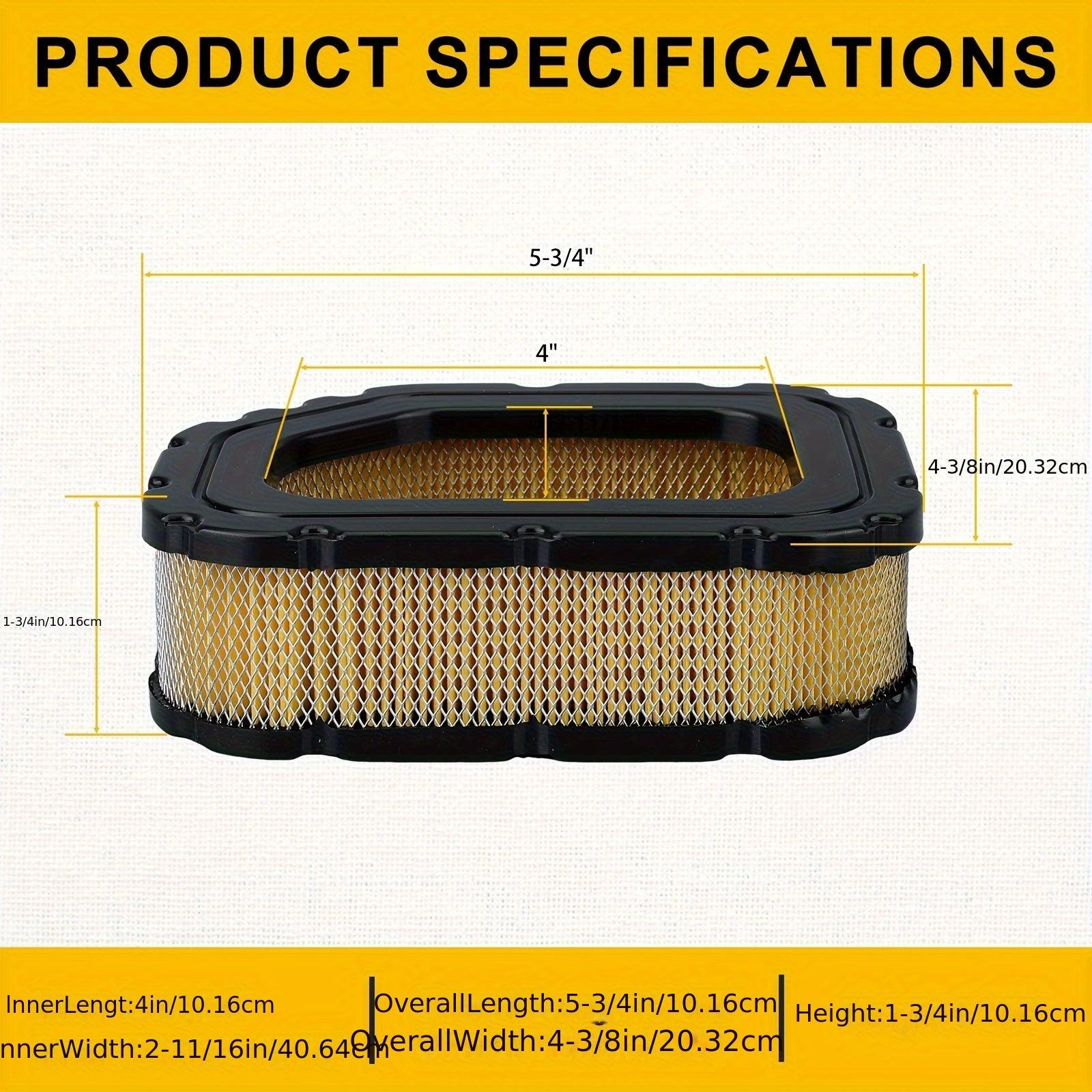32 083 03-S High-Quality Air Filter - Precise Fit for MTD 17AF2ACS004, 17AF2ACP977, Troy-Bilt TB2450, and Yard Man 13BP605H755 Lawn Mowers - Authentic Hipa Replacement Part Ensures Optimal Engine Performance