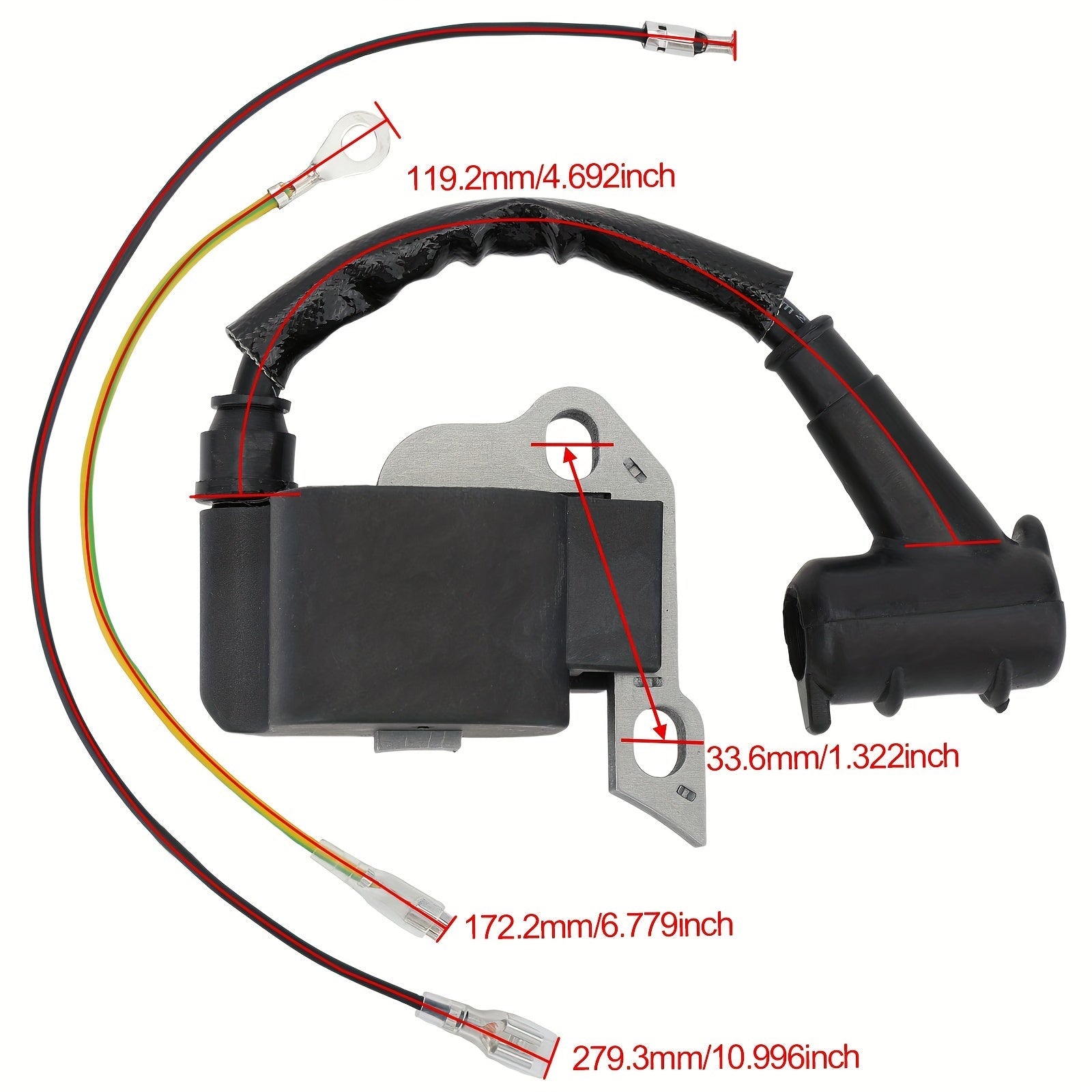 Hipa 1130 400 1302 Ignition Coil For Stihl MS170 MS180 MS 170 MS 180 017 018 Chainsaw