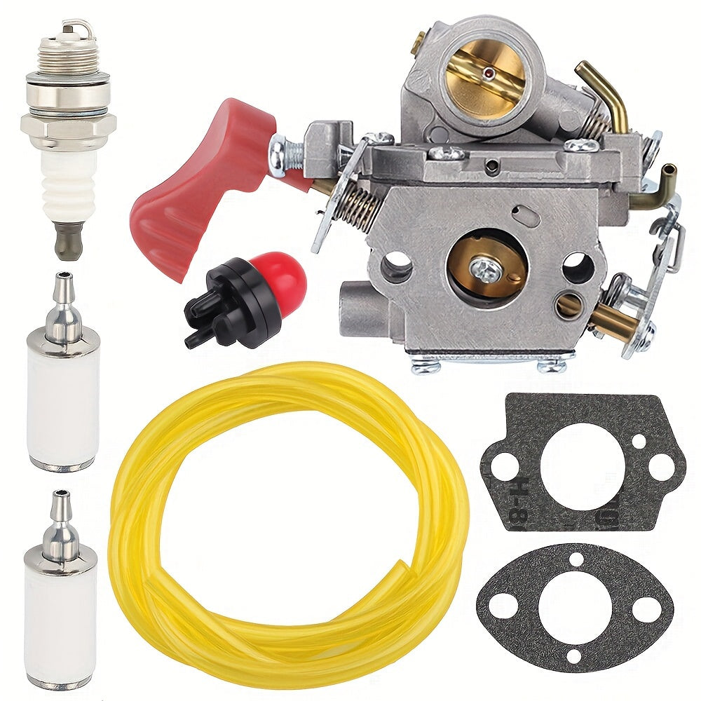 545189502 Hipa High-Performance Carburetor for Poulan 545008042 Craftsman PP133 PP333 PP033 BC233 Gasoline-Powered Trimmers - Easy Installation, Smooth Engine Performance, and Enhanced Fuel Efficiency