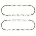 2pcs Hipa 18" 3/8" LP Pitch 050" Gauge 62 DL Chainsaw Chain For Echo CS370 CS370F CS400 CS400F Poulan Pro 2050 2055 2075 2150