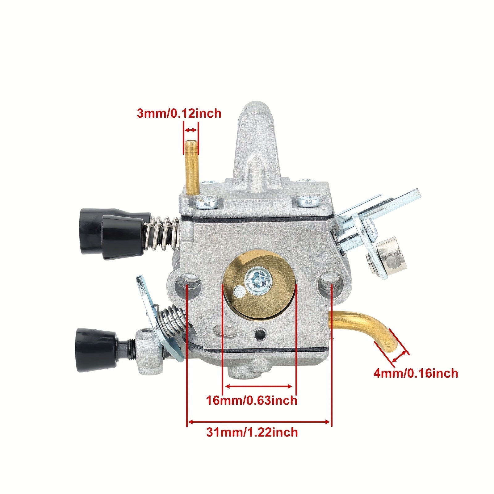 Hipa 4134-120-0653 Carburetor Kit For Stihl FS250 FS120 FS200 FS300 Backpack Brushcutter