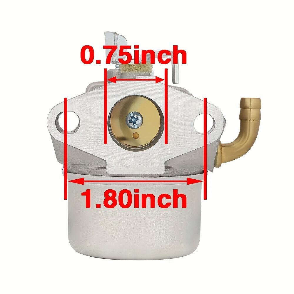1set Hipa 798653 Carburetor Replacement For Briggs & Stratton Engines, Fits Models 110402, 110417, 110432, 120202, 120212, High-Performance With Mounting Gaskets & Fuel Tube, Size 0.96-inch By 1.38-inch