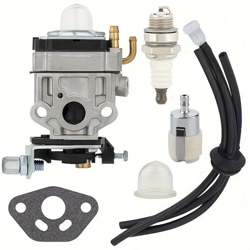 High-Performance Hipa PCV43 Carburetor Kit - Durable & Easy Install for 43cc Gas 2 Cycle Engines - Perfect Fit for Powermate PCV43 Tiller & Echo HCA-260 Trimmer Models - Premium Quality with Enhanced Throttle Response