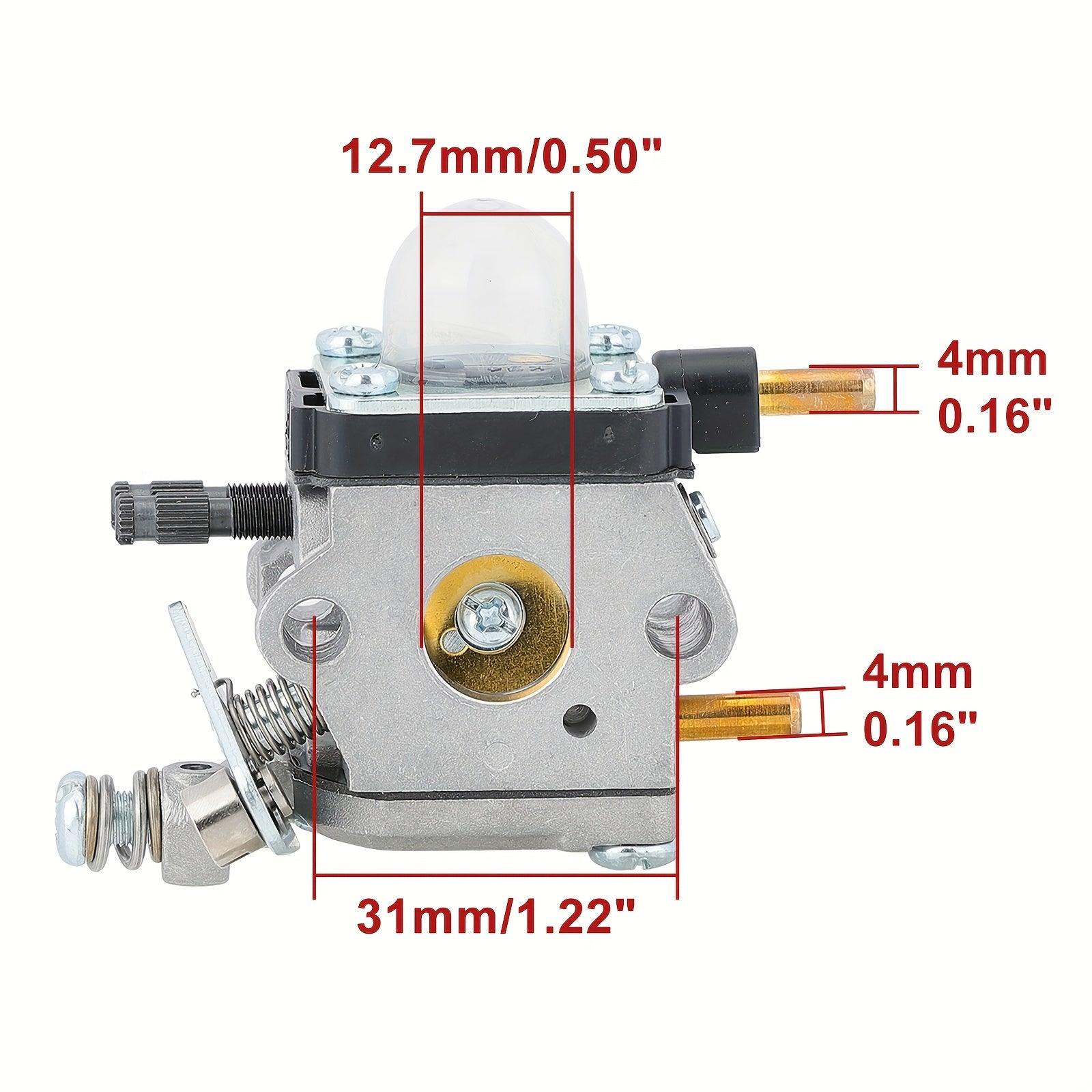 Hipa 12520013124 Carburetor Kit For Echo 2119 2124 2130 HC-1500 Hedge Trimmers SV-4B Engines