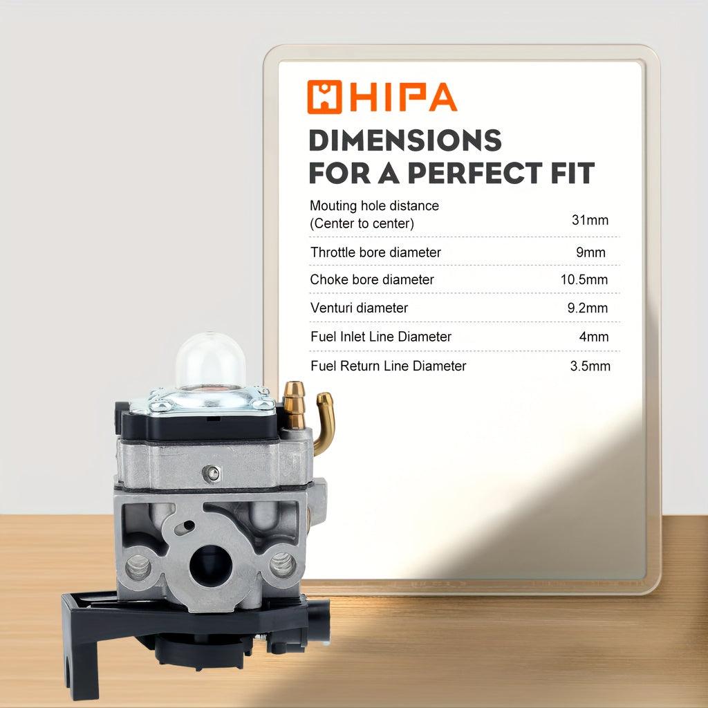 Hipa 16100-Z0Z-815 Carburetor Kit For Honda GX35 GX35NT Small Engine HHT35S Trimmer Brush Cutter