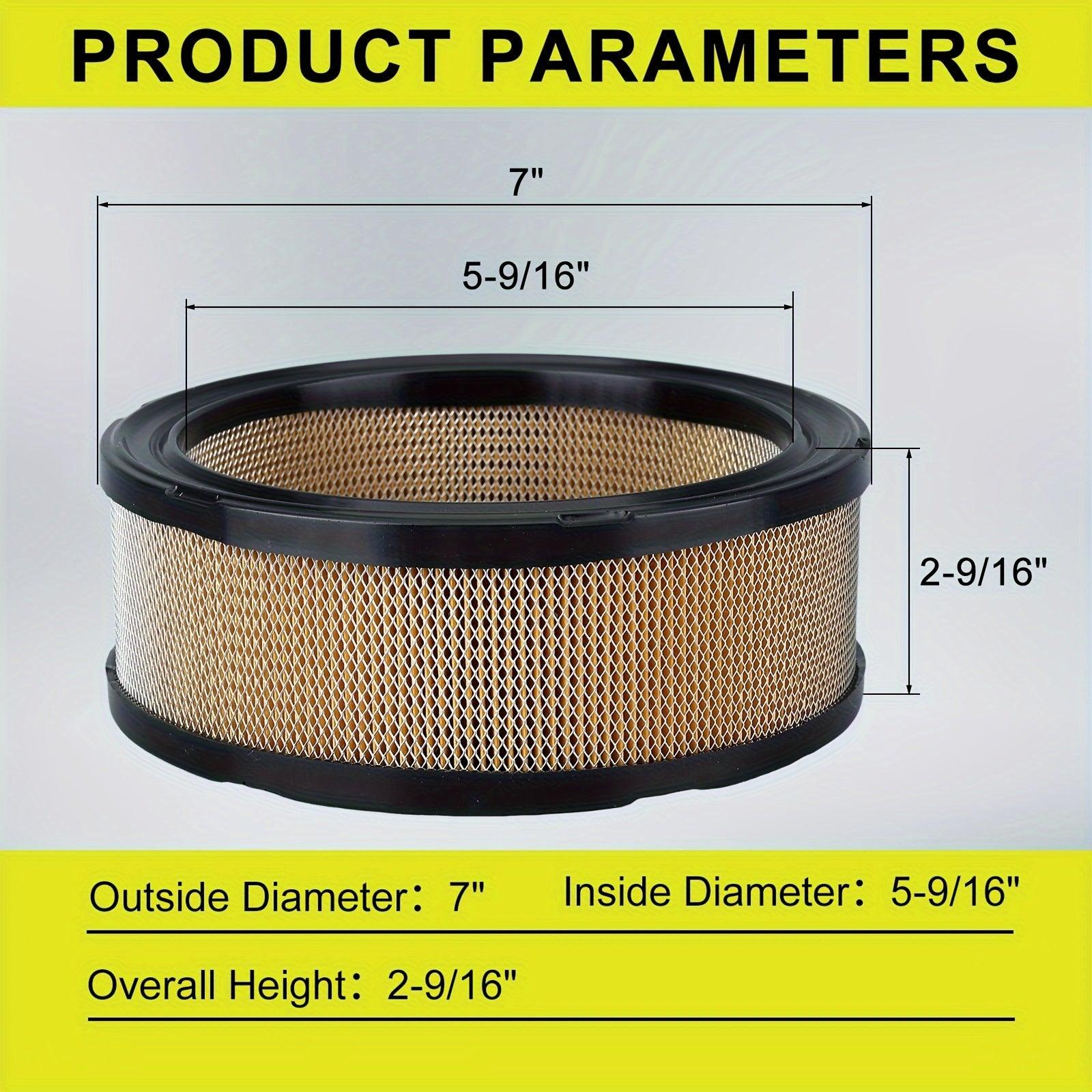Hipa 47-083-03-S Oil Air Filter Kit For Kohler 18HP CV675-CV740 CH730-CH740 12 050 01-S Engine