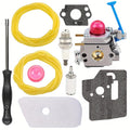 Hipa 545006060 Carburetor Kit For Husqvarna 125E Edgers125C 125L Jonsered GT2126 Carburetor String Trimmers/Edger