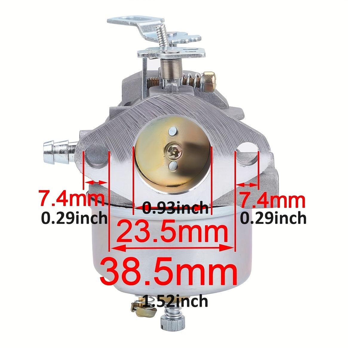 Hipa 632334A Carburetor Kit For Tecumseh 632334 HM70 HM80 HMSK90 Snow Blower