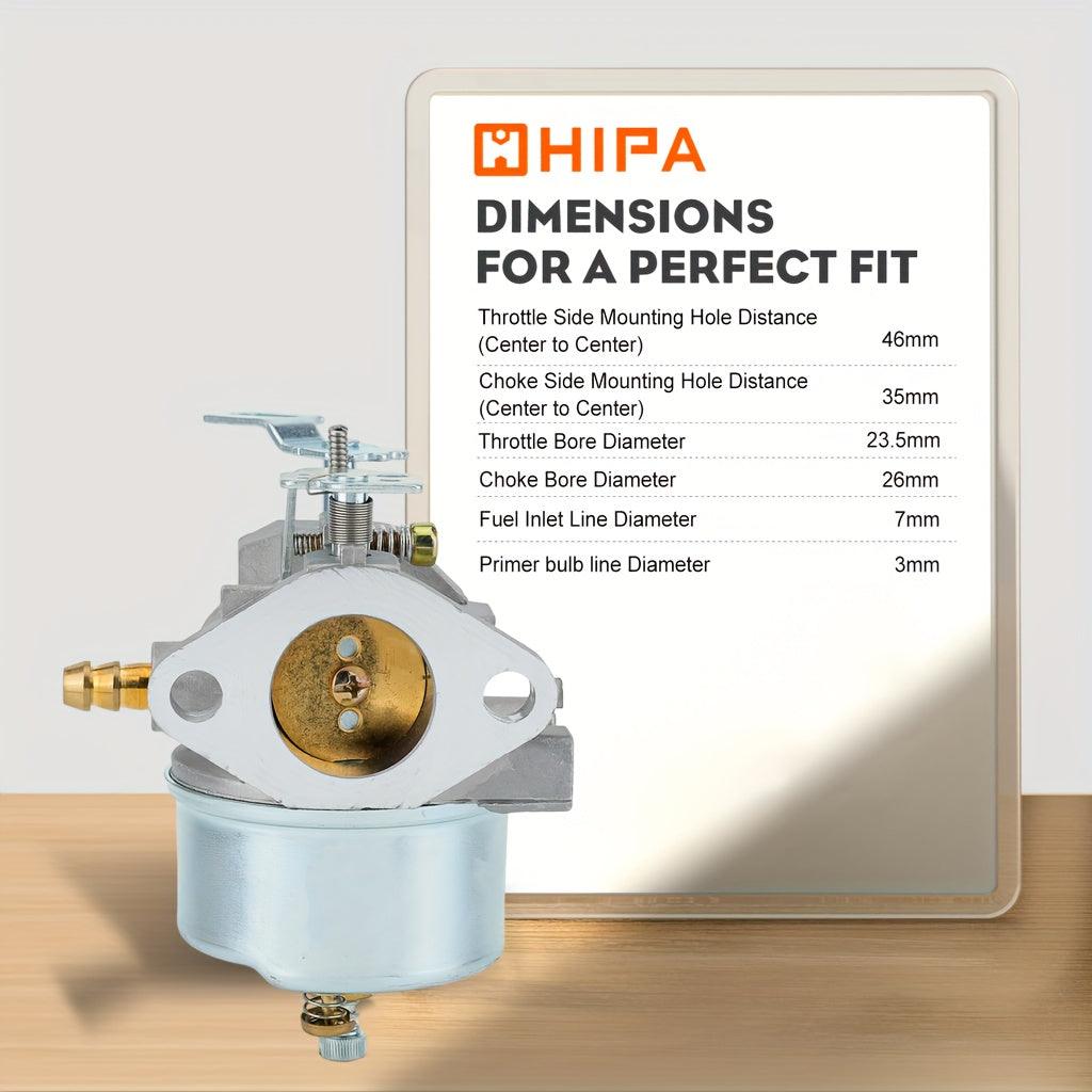 Hipa 632334A Carburetor Kit For Tecumseh 632334 HM70 HM80 HMSK90 Snow Blower