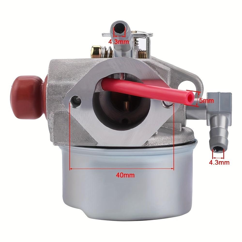 HIPA High-Performance Carburetor - Precise Fuel Delivery for Tecumseh LEV115, LEV120, LEV100 Engines - Durable Design, Ensures Smooth Operation, Easy Installation - Genuine Replacement Part