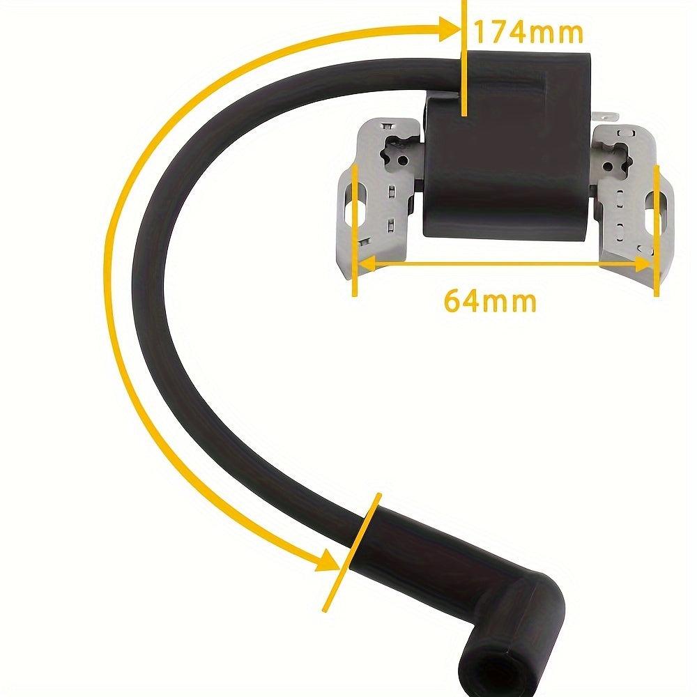 Hipa High-Performance Ignition Coil - Ensures Smooth Starts, Built to Last - Compatible with Briggs & Stratton 08P502, 09P602, 09P702 Lawn Mowers - Direct Replacement, Hassle-Free Installation