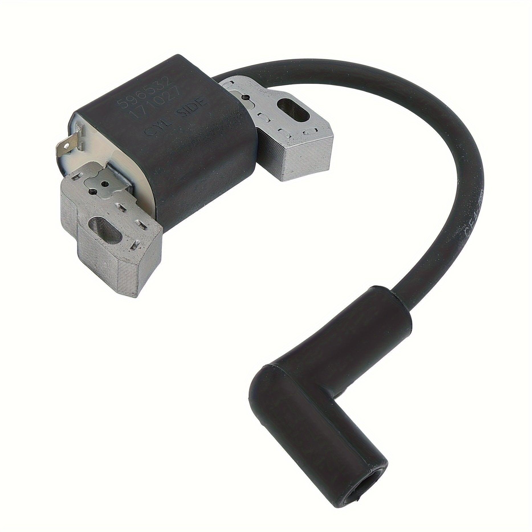 Hipa High-Performance Ignition Coil - Ensures Smooth Starts, Built to Last - Compatible with Briggs & Stratton 08P502, 09P602, 09P702 Lawn Mowers - Direct Replacement, Hassle-Free Installation