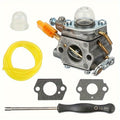 HIPA Premium Carburetor Kit - Precision-Made for Homelite UT22600, UT22650, UT32601A, UT32651A 26cc String Trimmers - Easy Install, Guaranteed Performance Boost, Long-Lasting Solution